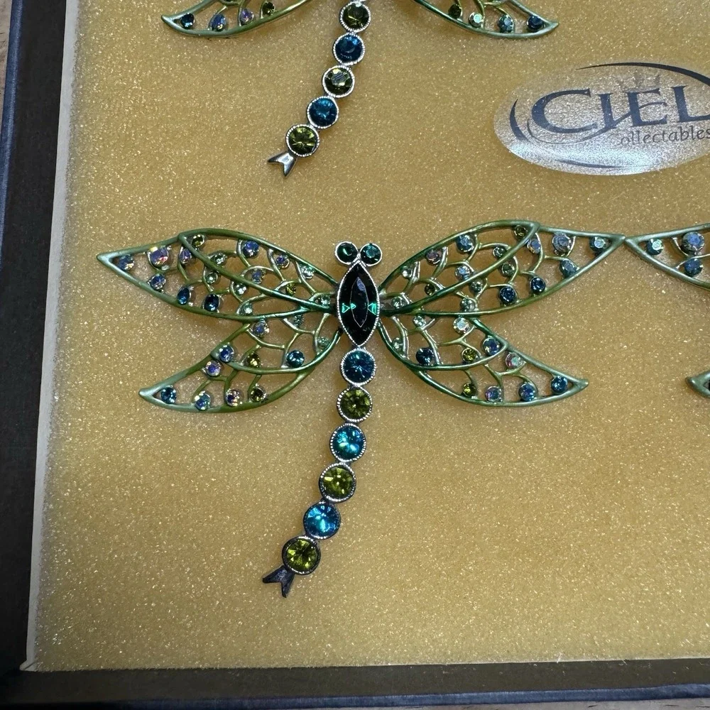 Ciel Bejeweled Dragonfly Napkin Ring 4